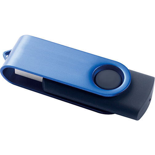 Memorystick , blau MB , 4 GB , ABS, Aluminium MB , 2.5 - 6 MB/s MB , 5,60cm x 1,20cm x 1,90cm (Länge x Höhe x Breite), Bild 1