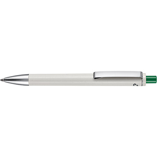 Kugelschreiber EXOS RECYCLED P , Ritter-Pen, grau/minzgrün, ABS u. Metall, 14,10cm (Länge), Bild 3
