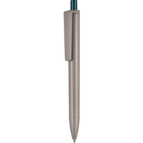Kugelschreiber ALGO-PEN , Ritter-Pen, natur/smaragdgrün, Algoblend PLA-ENP 20-002, 14,50cm (Länge), Bild 1