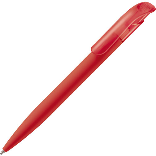 Kugelschreiber Modell Atlas Soft-Touch , rot, ABS, 14,60cm (Länge), Bild 2