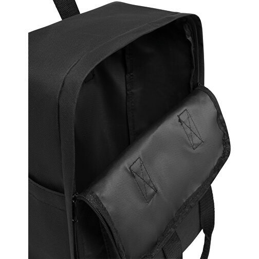 Rucksack HIP , schwarz, 600D Polyester, 34,50cm x 9,50cm x 28,00cm (Länge x Höhe x Breite), Bild 5