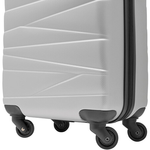 Trolley-Bordcase PADUA , silber, ABS, 55,00cm x 20,00cm x 35,00cm (Länge x Höhe x Breite), Bild 7