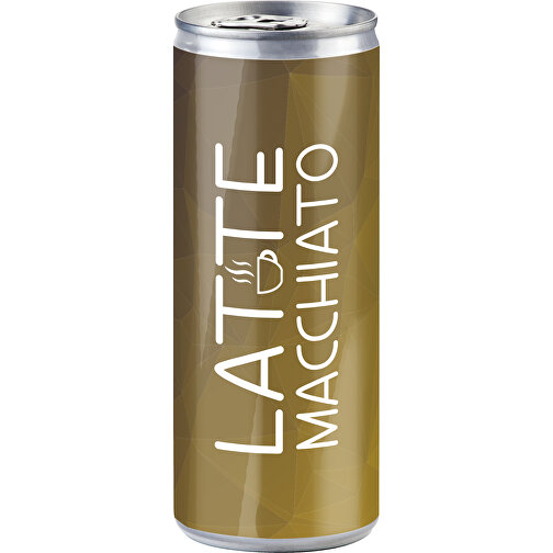 Latte Macchiato - Kleinmengen Ab 24 Dosen , Aluminium, 5,30cm x 13,50cm x 5,30cm (Länge x Höhe x Breite), Bild 1