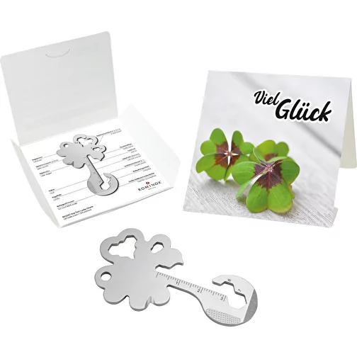 Set de cadeaux / articles cadeaux : ROMINOX® Key Tool Lucky Charm (19 functions) emballage à motif, Image 1