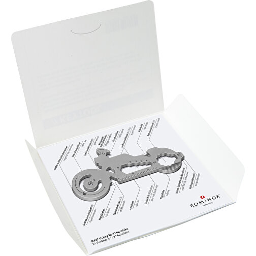 Set de cadeaux / articles cadeaux : ROMINOX® Key Tool Motorbike (21 functions) emballage à motif V, Image 8