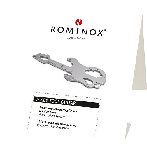Set de cadeaux / articles cadeaux : ROMINOX® Key Tool Guitar (19 functions) emballage à motif Happ, Image 5