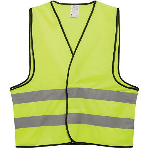 Sicherheits-/Warnweste HERO 2.0 In Signalfarbe , gelb, Polyester, 1,00cm (Länge), Bild 2