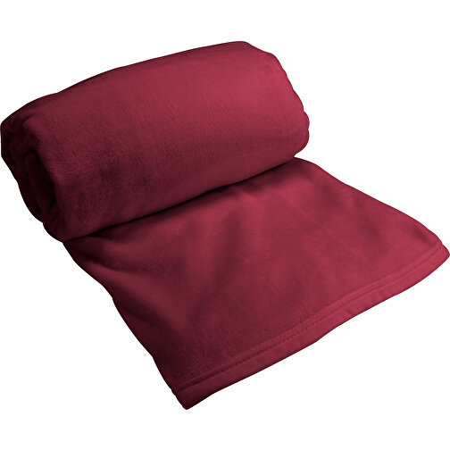 Manta super esponjosa rojo rubí - 150 x 200 cm, 320 g/m², Imagen 2
