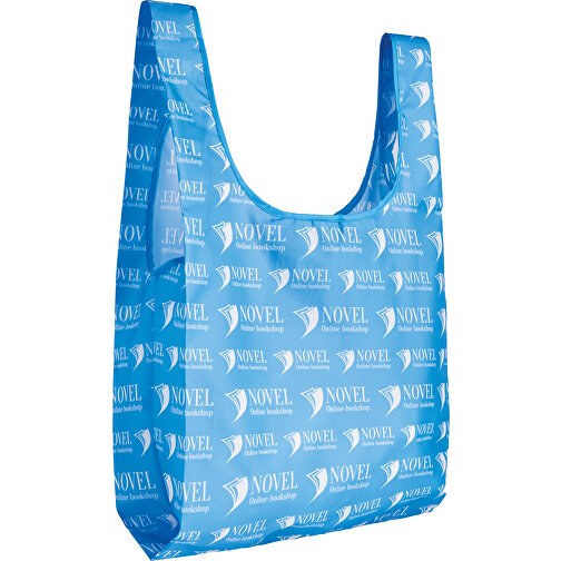 Full Color Faltbare Einkaufstasche Mit Innenfach , braun, Polyester, 63,00cm x 41,00cm (Höhe x Breite), Bild 2