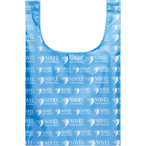 Full Color Faltbare Einkaufstasche Mit Innenfach , lila, Polyester, 63,00cm x 41,00cm (Höhe x Breite), Bild 3