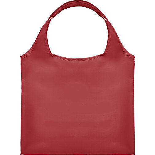 Full Color Faltbare Einkaufstasche Mit Innenfach , bordeaux rot, Polyester, 56,00cm x 41,00cm (Höhe x Breite), Bild 1