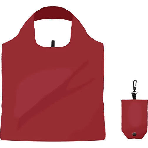 Sac à provisions pliable en couleur avec pochette, Image 1