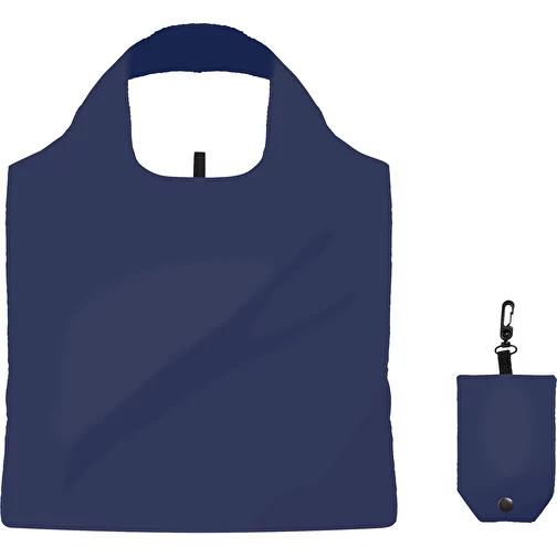 Sac à provisions pliable en couleur avec pochette, Image 1
