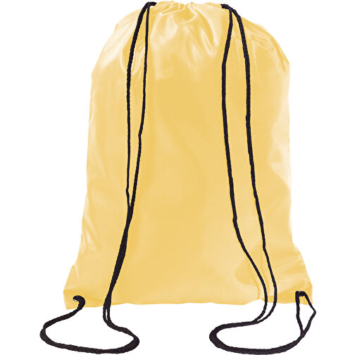 Full Color XL Beutel Mit Kordelzug , gelb, Polyester, 45,50cm x 33,50cm (Höhe x Breite), Bild 1