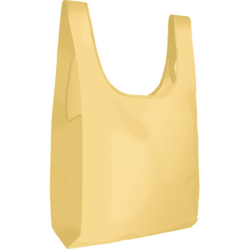 Full Color Faltbare Einkaufstasche Mit Innenfach , gelb, Polyester, 63,00cm x 41,00cm (Höhe x Breite), Bild 1