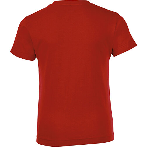 T-Shirt - Regent Fit Kids , Sol´s, rot, Baumwolle, XXL, 118,00cm x 128,00cm (Länge x Breite), Bild 2