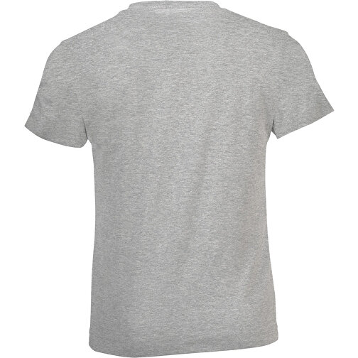 T-Shirt - Regent Fit Kids , Sol´s, graue melange, Baumwolle, XXL, 118,00cm x 128,00cm (Länge x Breite), Bild 2