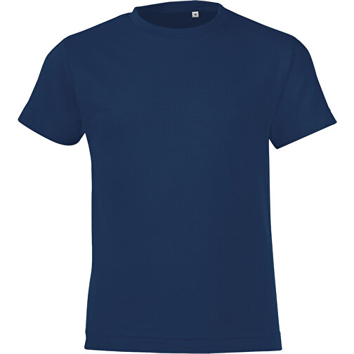 T-Shirt - Regent Fit Kids , Sol´s, französische navy, Baumwolle, M, 86,00cm x 94,00cm (Länge x Breite), Bild 1