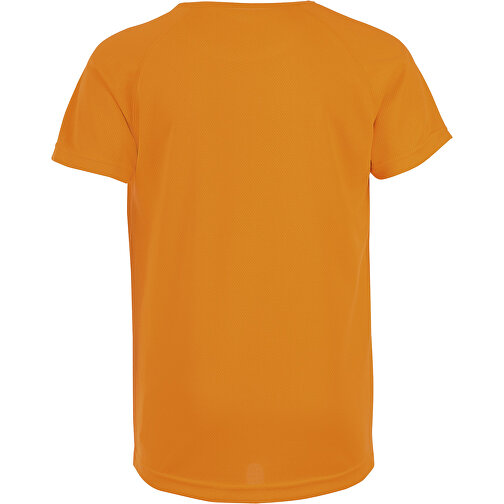 T-Shirt - Sporty Kids , Sol´s, neon orange, Polyester, XL, 106,00cm x 116,00cm (Länge x Breite), Bild 2