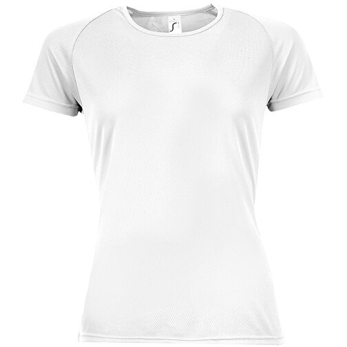 T-Shirt - Sporty Women , Sol´s, weiß, Polyester, M, 64,00cm x 47,00cm (Länge x Breite), Bild 1