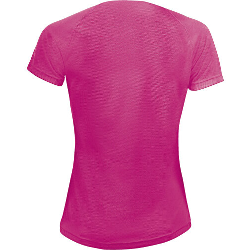 T-Shirt - Sporty Women , Sol´s, neon pink, Polyester, S, 62,00cm x 44,00cm (Länge x Breite), Bild 2