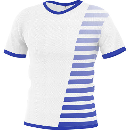Regular T-Shirt Individuell - Vollflächiger Druck , blau, Polyester, M, 70,00cm x 104,00cm (Länge x Breite), Bild 1