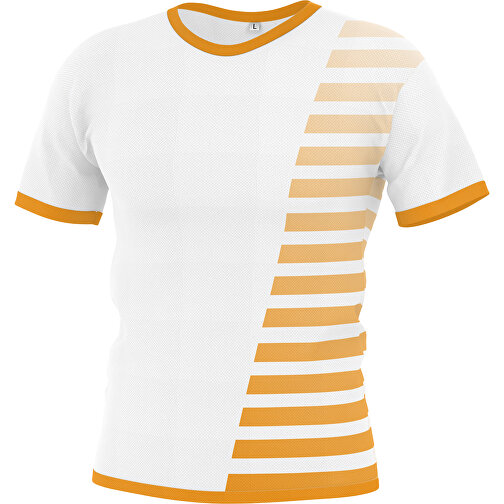 Regular T-Shirt Individuell - Vollflächiger Druck , kürbisorange, Polyester, L, 73,00cm x 112,00cm (Länge x Breite), Bild 1