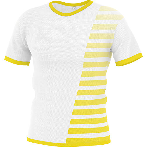 Regular T-Shirt Individuell - Vollflächiger Druck , gelb, Polyester, L, 73,00cm x 112,00cm (Länge x Breite), Bild 1