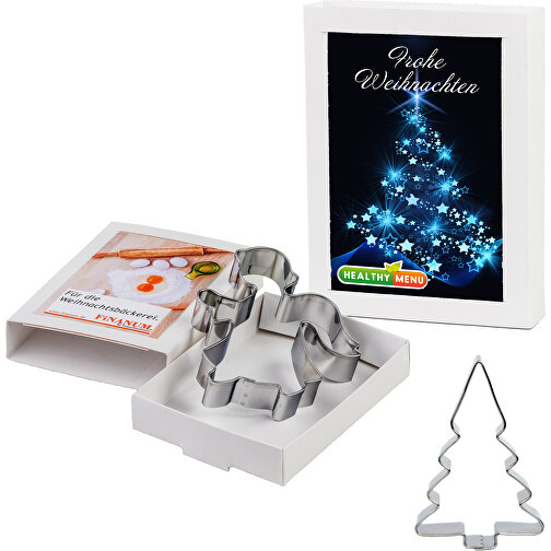 Moldes de repostería en caja portaobjetos - Navidad - Árbol de Navidad, Imagen 1