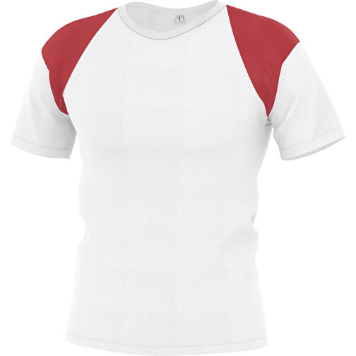 Regular T-Shirt Individuell - Vollflächiger Druck , weinrot, Polyester, XL, 76,00cm x 120,00cm (Länge x Breite), Bild 1
