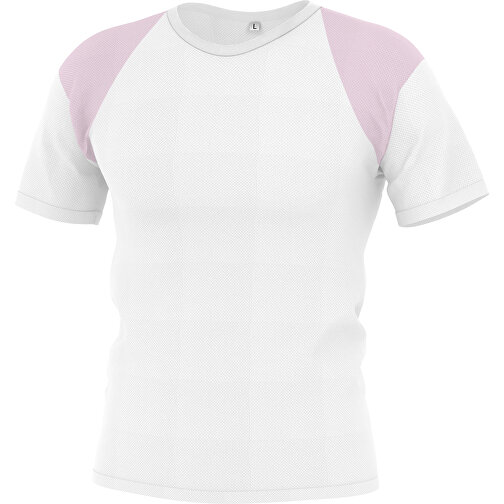 Regular T-Shirt Individuell - Vollflächiger Druck , zartrosa, Polyester, XL, 76,00cm x 120,00cm (Länge x Breite), Bild 1