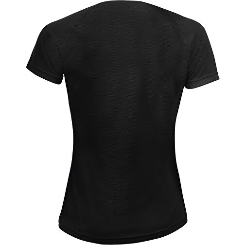 T-Shirt - Sporty Women , Sol´s, schwarz, Polyester, S, 62,00cm x 44,00cm (Länge x Breite), Bild 2