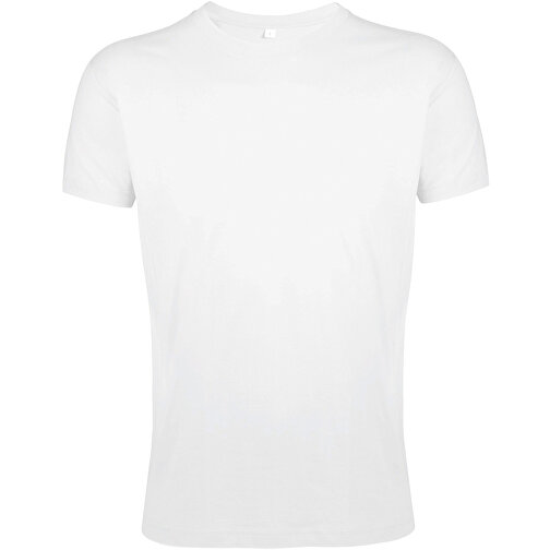T-Shirt - Regent Fit , Sol´s, weiss, Baumwolle, XXL, 78,00cm x 61,00cm (Länge x Breite), Bild 1