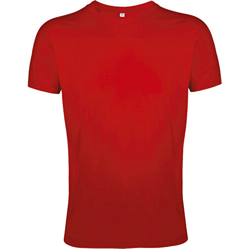 T-Shirt - Regent Fit , Sol´s, rot, Baumwolle, XXL, 78,00cm x 61,00cm (Länge x Breite), Bild 1