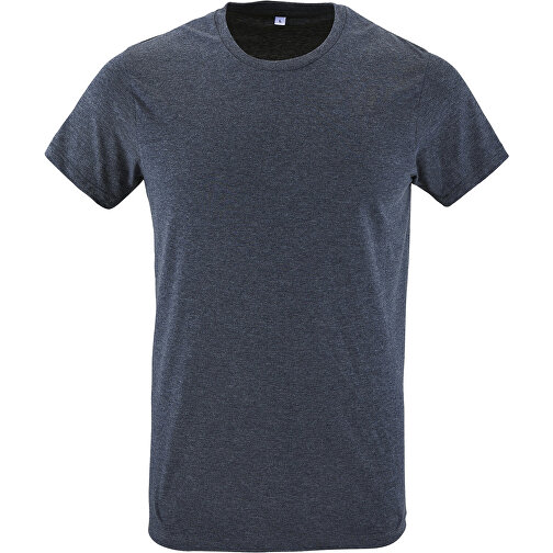 T-Shirt - Regent Fit , Sol´s, heide-jeans, Baumwolle, XS, 66,00cm x 45,00cm (Länge x Breite), Bild 1