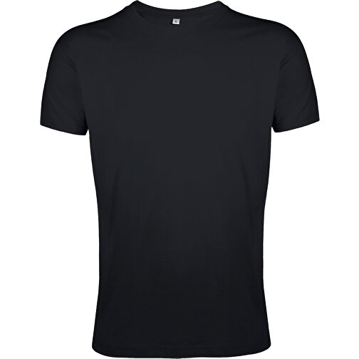 T-Shirt - Regent Fit , Sol´s, tiefschwarz, Baumwolle, XS, 66,00cm x 45,00cm (Länge x Breite), Bild 1