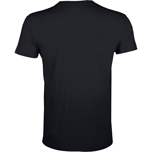T-Shirt - Regent Fit , Sol´s, tiefschwarz, Baumwolle, XS, 66,00cm x 45,00cm (Länge x Breite), Bild 2
