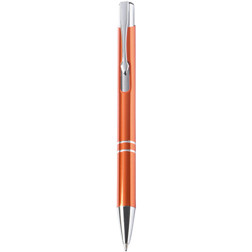 Aluminium-Kugelschreiber TUCSON , orange, Aluminium / Kunststoff, 13,70cm (Länge), Bild 1