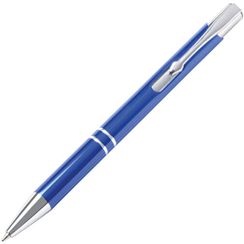Aluminium-Kugelschreiber TUCSON , blau, Aluminium / Kunststoff, 13,70cm (Länge), Bild 2