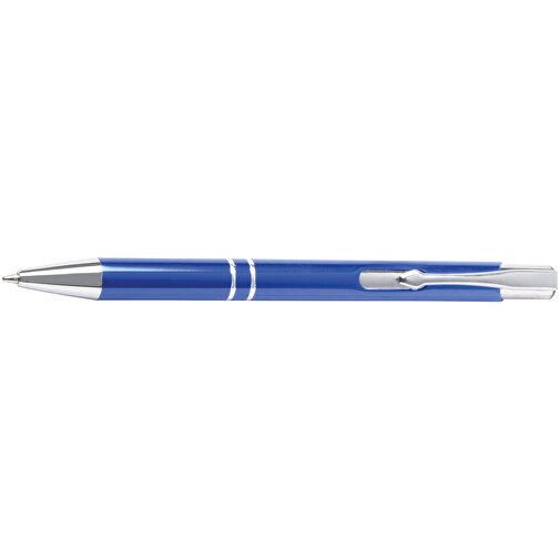 Aluminium-Kugelschreiber TUCSON , blau, Aluminium / Kunststoff, 13,70cm (Länge), Bild 3