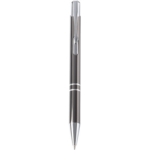 Aluminium-Kugelschreiber TUCSON , anthrazit, Aluminium / Kunststoff, 13,70cm (Länge), Bild 1