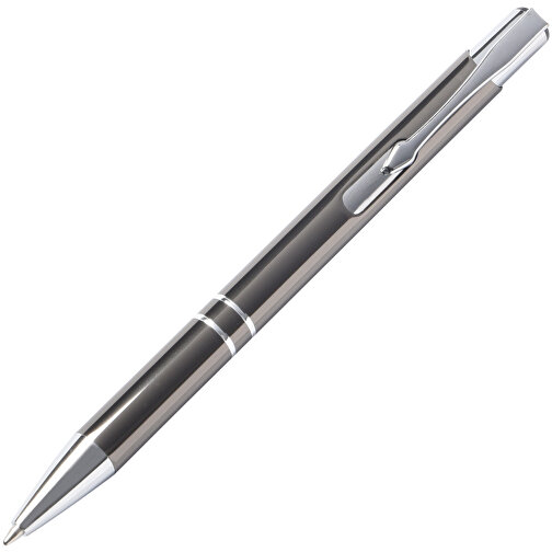 Aluminium-Kugelschreiber TUCSON , anthrazit, Aluminium / Kunststoff, 13,70cm (Länge), Bild 2