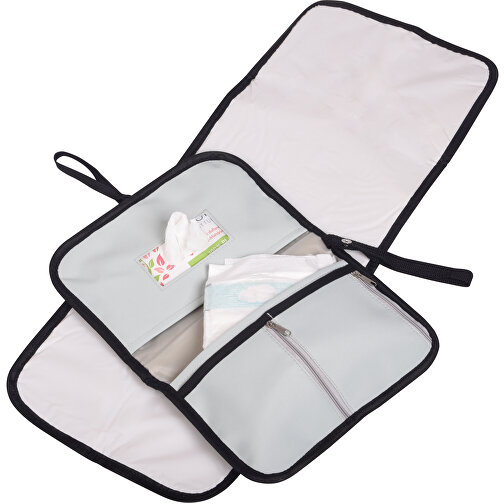 Baby Wickeltasche BABY FIRST , hellgrau, Polyester, 25,00cm x 3,00cm x 17,00cm (Länge x Höhe x Breite), Bild 11