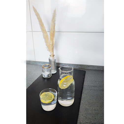 Glas-Karaffe Mit Trinkglas CALMY , transparent, Borosilikatglas, 17,00cm (Höhe), Bild 8