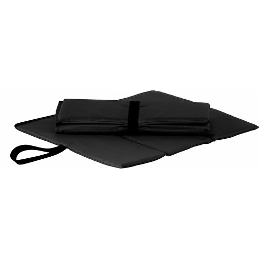 Sizzpack Outside , schwarz, Schaumstoff mit Polyesterbezug, 28,50cm x 1,00cm x 24,50cm (Länge x Höhe x Breite), Bild 1