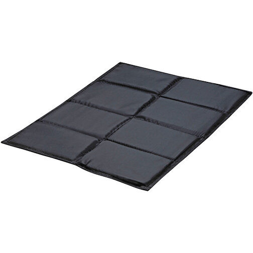 Sizzpack 8parts , schwarz, Schaumstoff mit Polyesterbezug, 38,00cm x 0,70cm x 30,00cm (Länge x Höhe x Breite), Bild 1