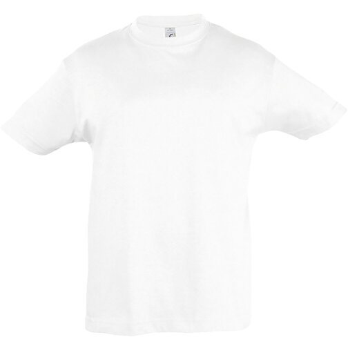 T-Shirt - Regent Kids , Sol´s, weiß, Baumwolle, XXL, 118,00cm x 128,00cm (Länge x Breite), Bild 1