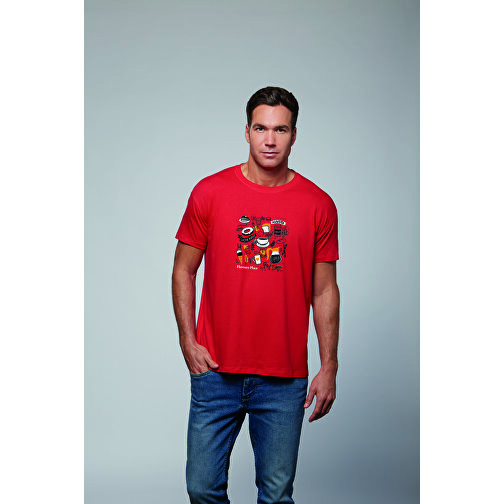 T-Shirt - Regent , Sol´s, zitrone, Baumwolle, XS, 64,00cm x 48,00cm (Länge x Breite), Bild 4