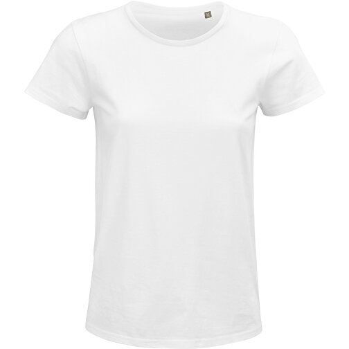 T-Shirt - Crusader Women , Sol´s, weiß, Organische Baumwolle, S, 61,00cm x 41,00cm (Länge x Breite), Bild 1