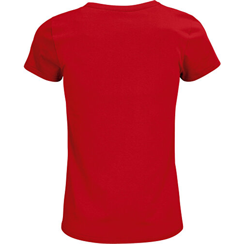 T-Shirt - Crusader Women , Sol´s, rot, Organische Baumwolle, XXL, 69,00cm x 53,00cm (Länge x Breite), Bild 2